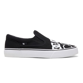 DC Trase SP Cierne / Biele - Panske Slip On